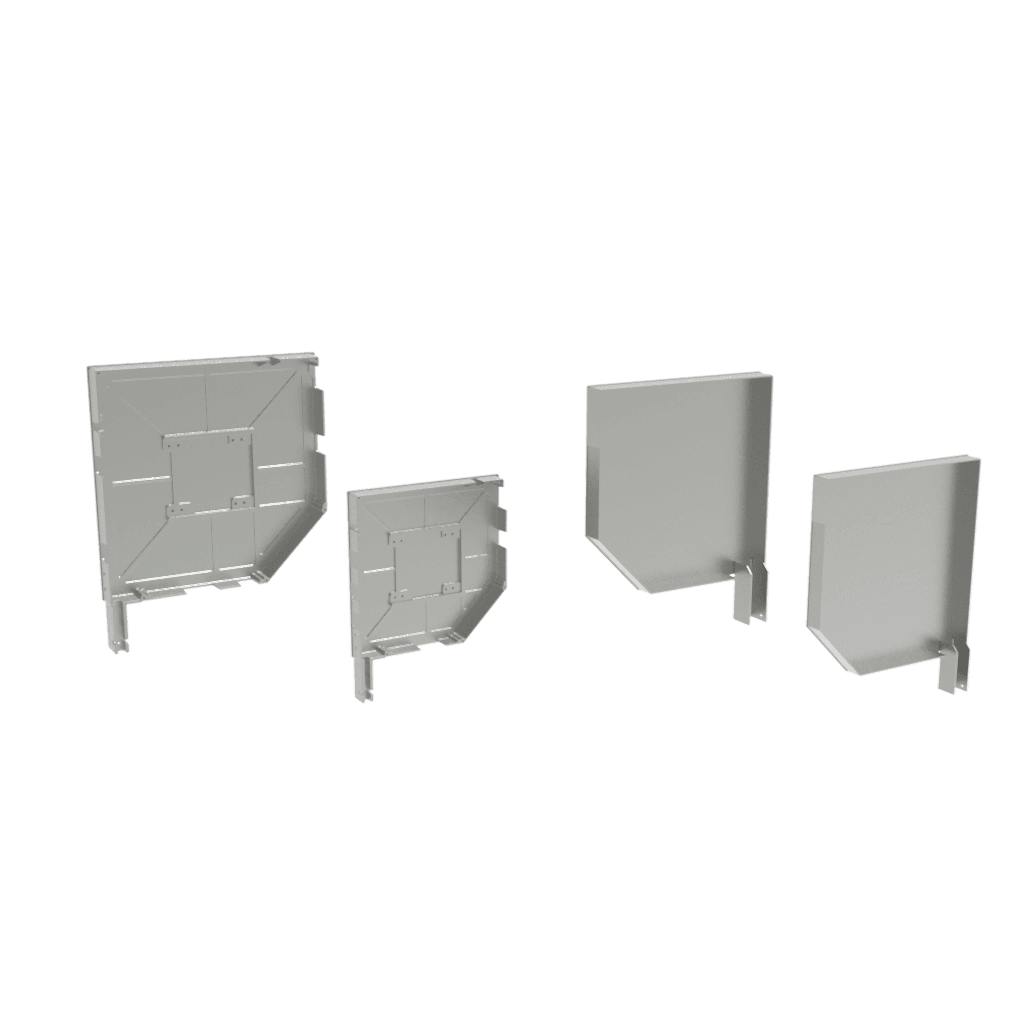 Aluminyum -Sac Yan Kapaklar