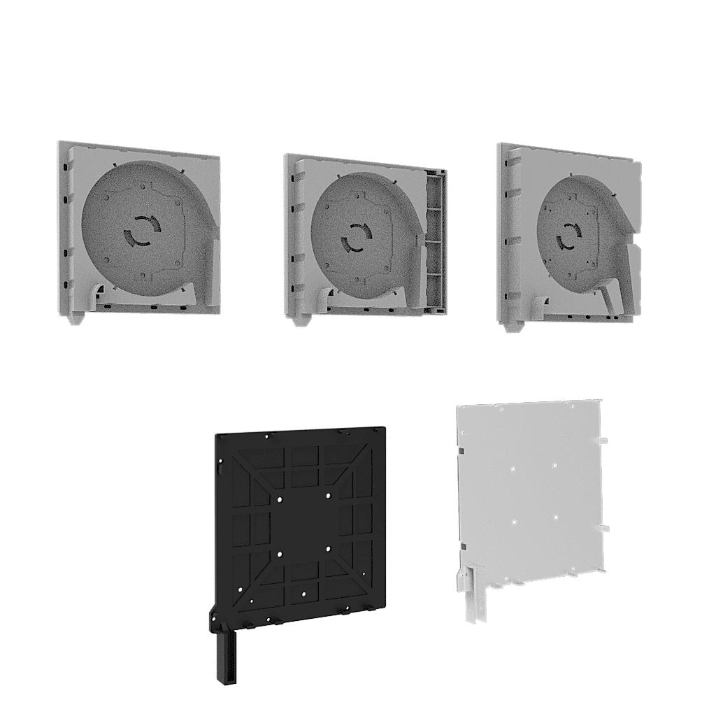 Monoblok  Kutu Yan Kapakları