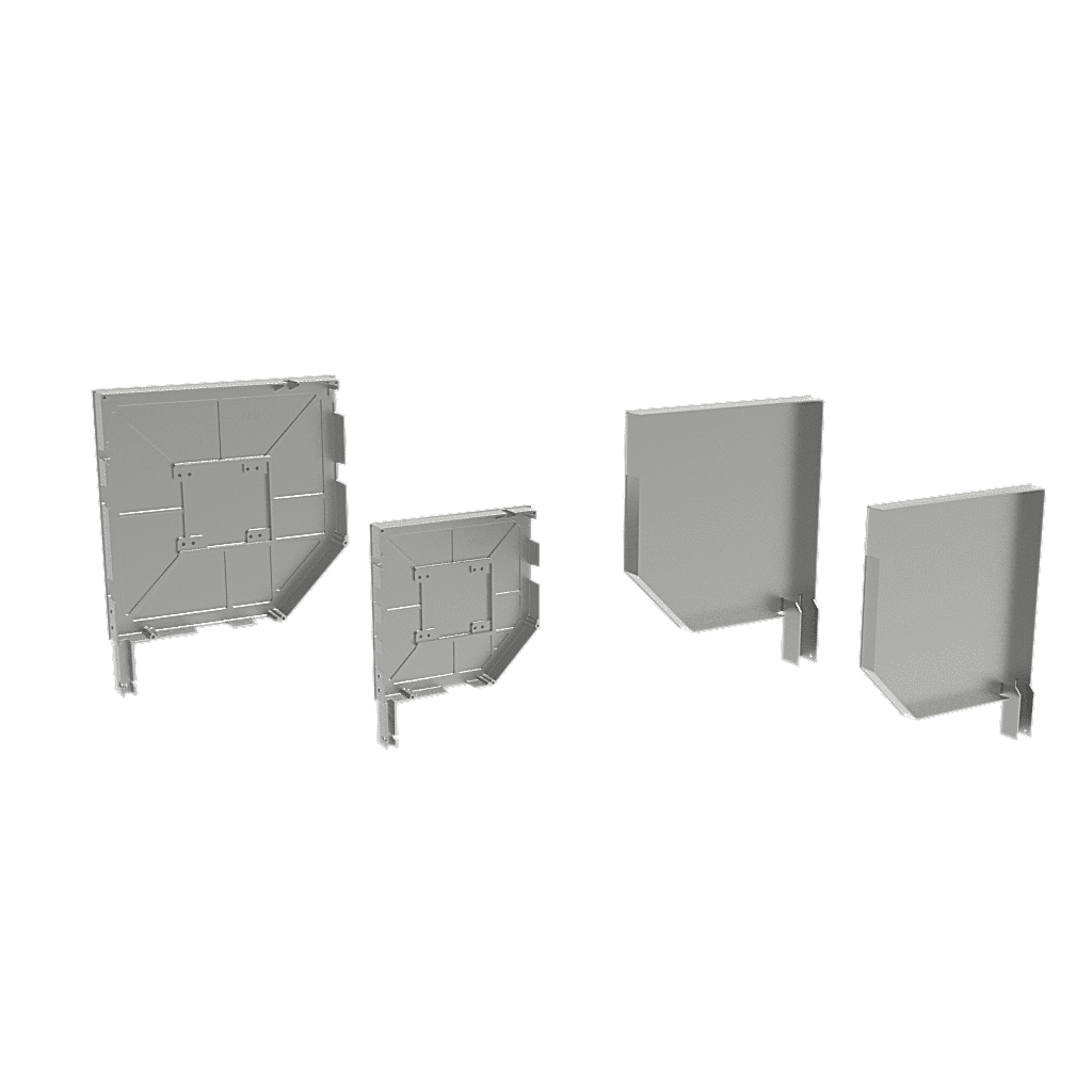 Aluminyum -Sac Yan Kapaklar