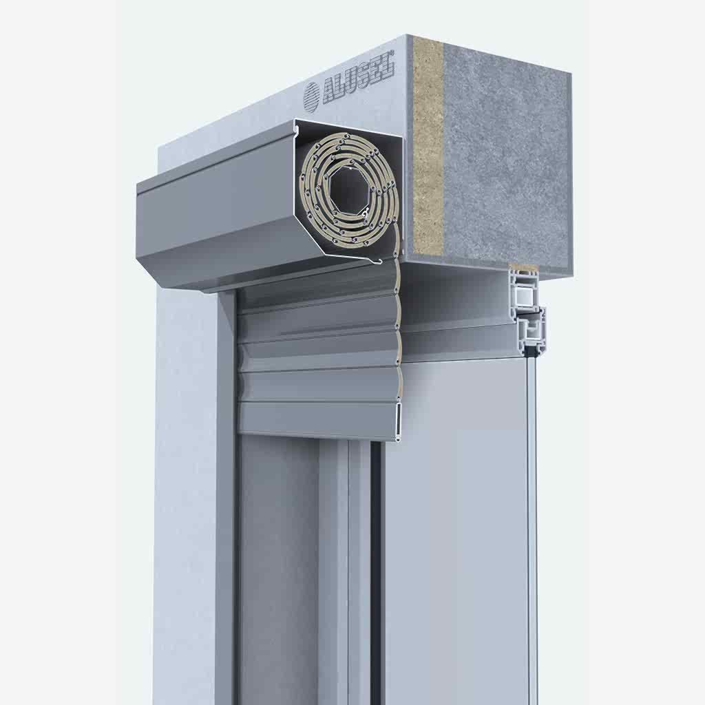 45° Dıştan Kutulu Panjur (Pencere Üstü)