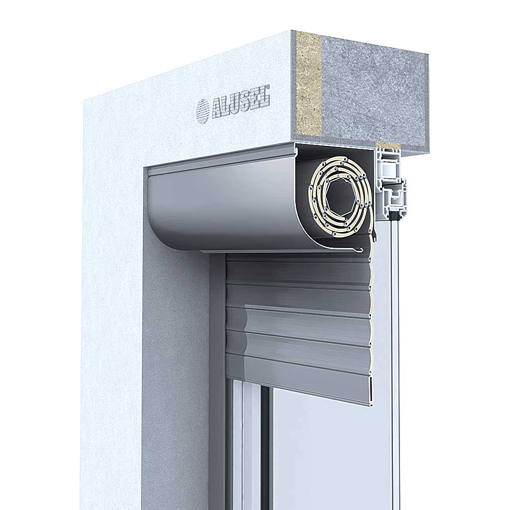 Yarım Yuvarlak Kutulu Panjur ( Pencere İçi)