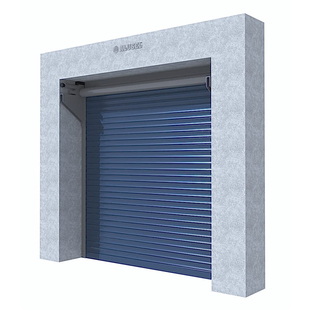 Detaylı Garaj Kapısı (Duvar İçi)