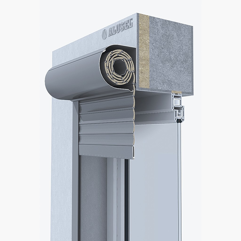 Yuvarlak Kutulu Panjur (Pencere Üstü)